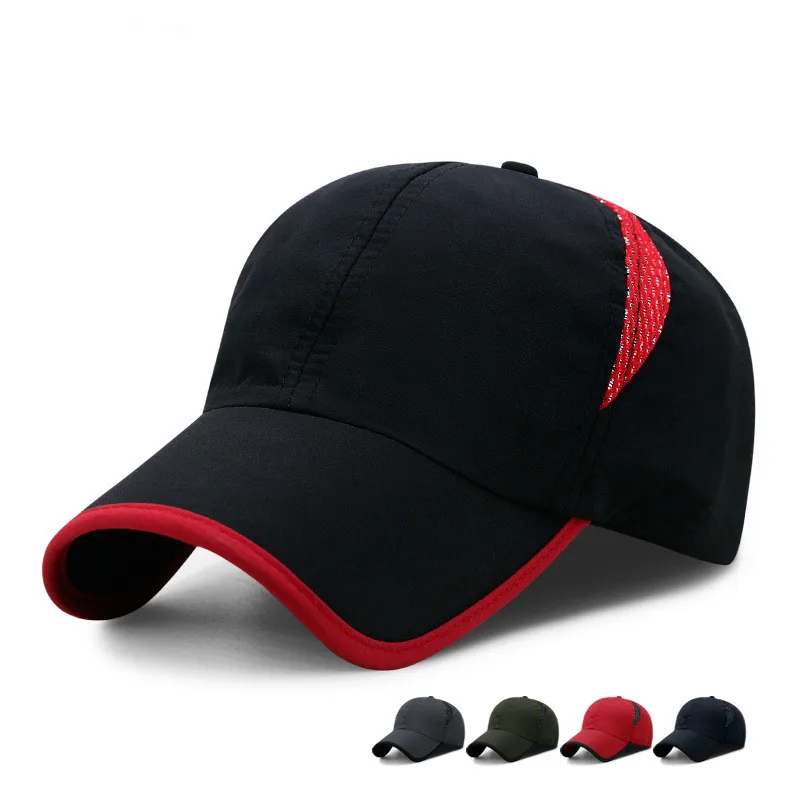 

Unisex hat outdoor thin breathable baseball cap waterproof quick-drying fabric sunscreen sun hat