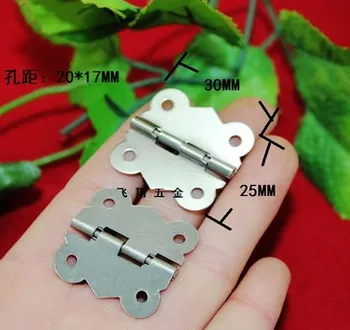 

Antique Cabinet Hinges Furniture Accessories Jewelry Boxes Small Hinge Furniture Fittings small hinges 30MM*25MM 90 degree