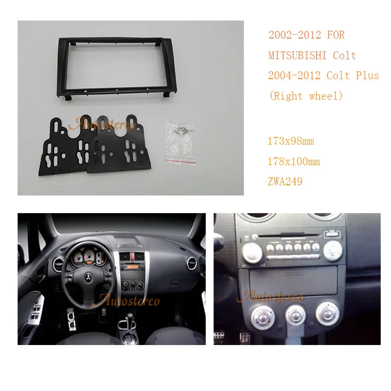 

Car Radio fascia for MITSUBISHI Colt 2002-2012 Colt Plus 2004-2012 Right wheel