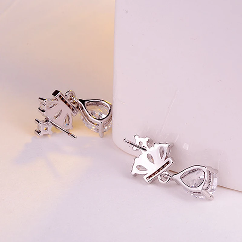 water drop crystal statement earrings jewelry (2)
