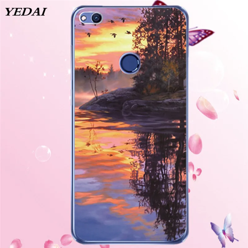 YEDAI Мягкий Силиконовый ТПУ для huawei P20 P8 Lite 2017 честь Y5 премьер Y6 2018 7A 10 9 6C 7X 7C Коврики