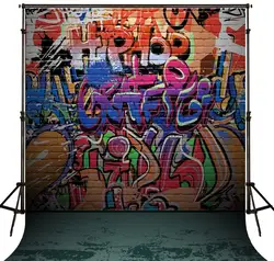 В Стиле Хип-хоп фото фон винил ткань высокого качества компьютер с принтом граффити фотостудия фон