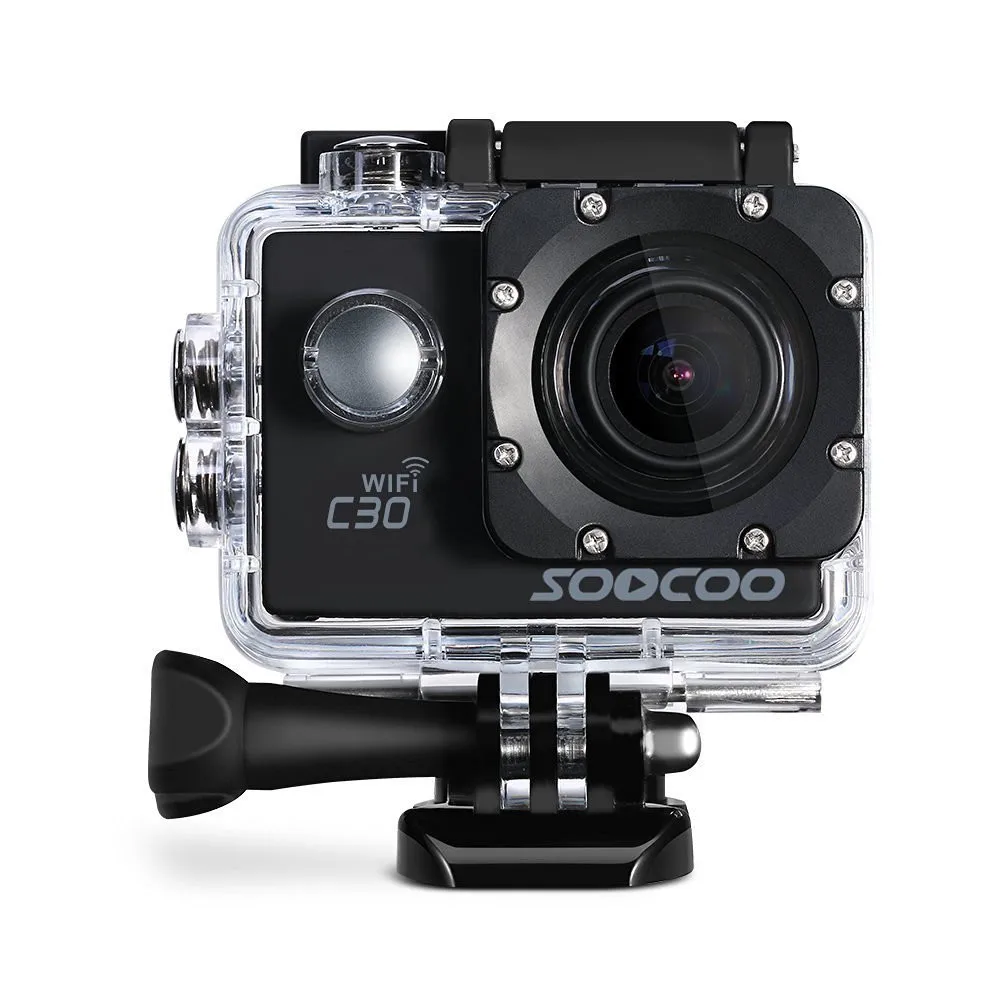 

Genuine SOOCOO C30 4K 24FPS Wifi Action Sports Camera Built-in Gyro 170 Degrees Lens 2.0 LCD NTK96660 30M Waterproof DV