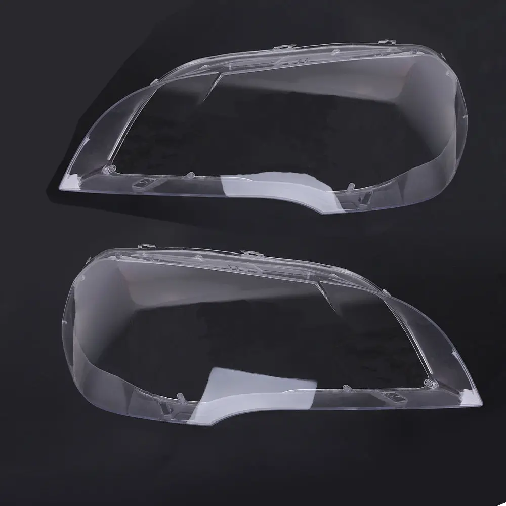 

Car Styling 2PCS Clear Right/Left Car Housing Headlight Lens Shell Cover Lamp Assembly For BMW E70 2007 2008 2009 2010 2011 2012