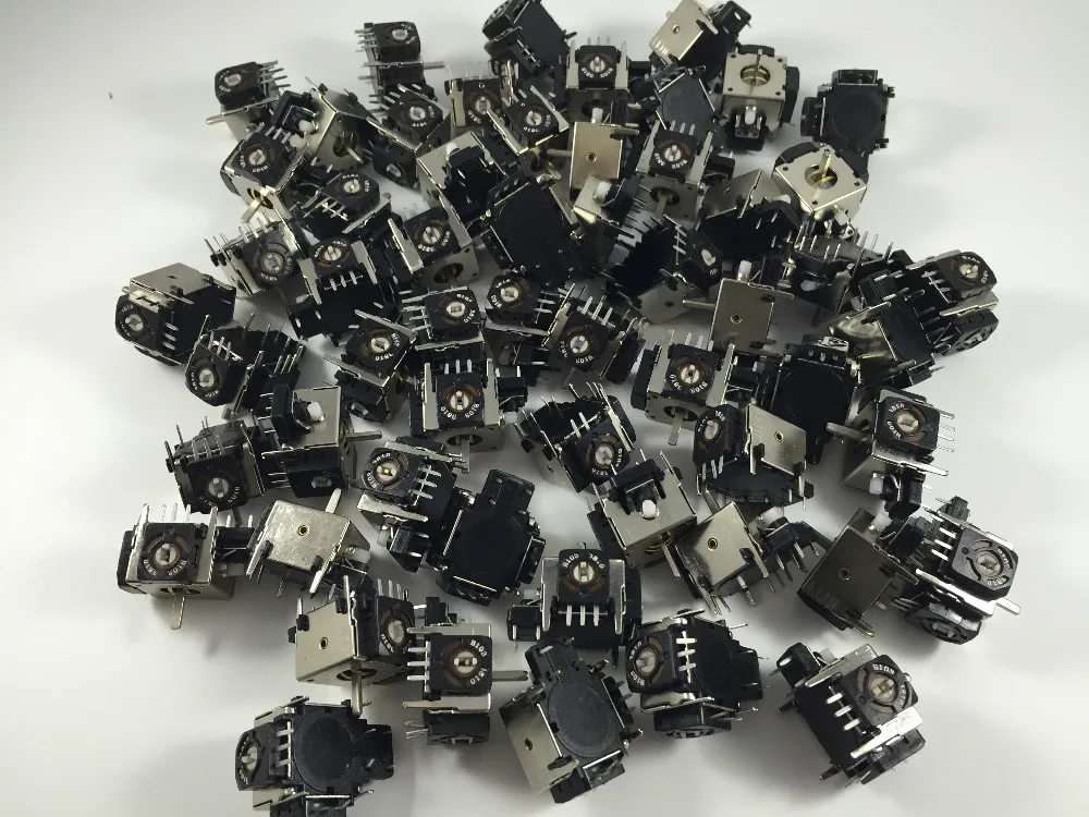 

10PCS/LOT Replacement Part 3D Analog Thumbsticks Joystick Stick Module Rocker For Xbox 360 Xbox360 Controller PlayStation 2 PS2