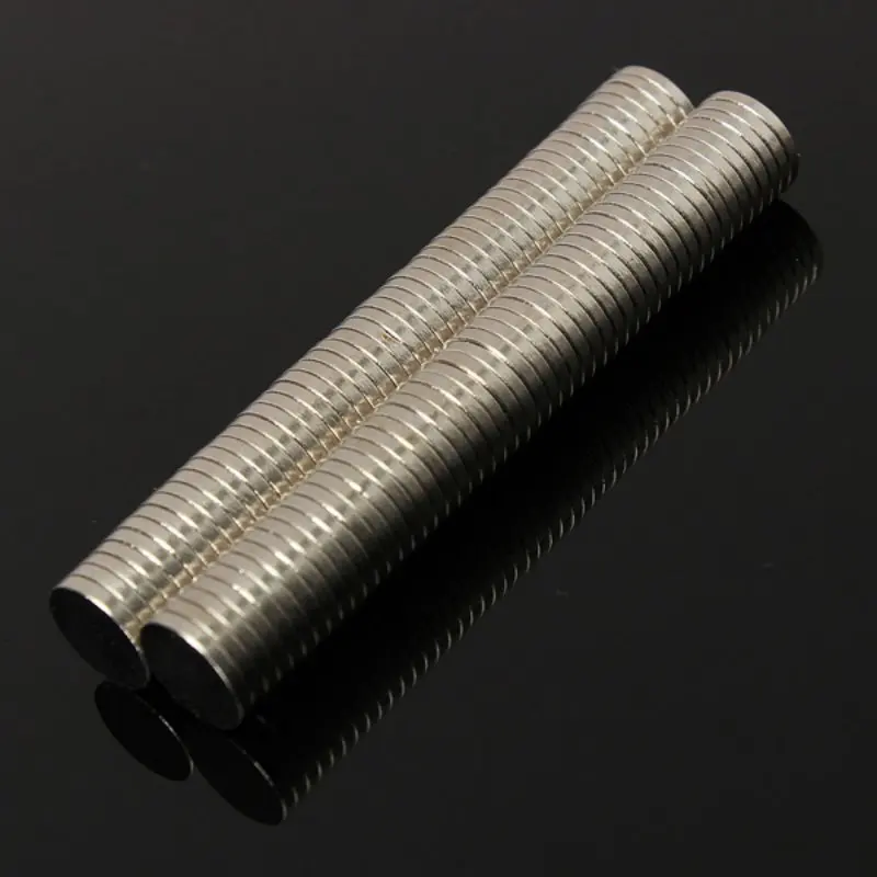 

50 Pieces/Pack 10 mm x 1mm Magnetic Materials Neodymium Magnet Mini Small Round Disc Magnet Home Decorations Fridge
