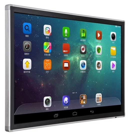 

smart signage monitor led interactive boad 65 inch I7 3540M all in one touch flat panel diy computer pc