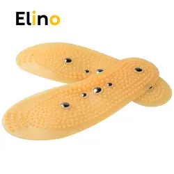 "Елино" силиконовые стельки магнитные для Для мужчин Для женщин Вес потери циркуляцию крови для похудения ортопедическая обувь Pad Уход за