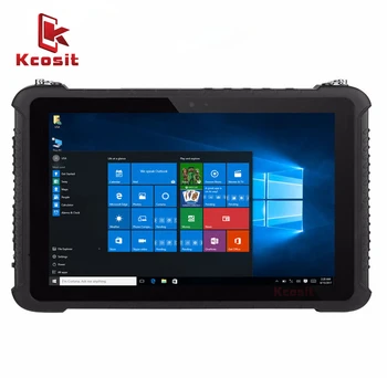 

China Windows 10 Home 10.1" Industrial Rugged Waterproof Tablet PC Phone GPS Android LTE Fingerprint Reader 2D Barcode Scanner