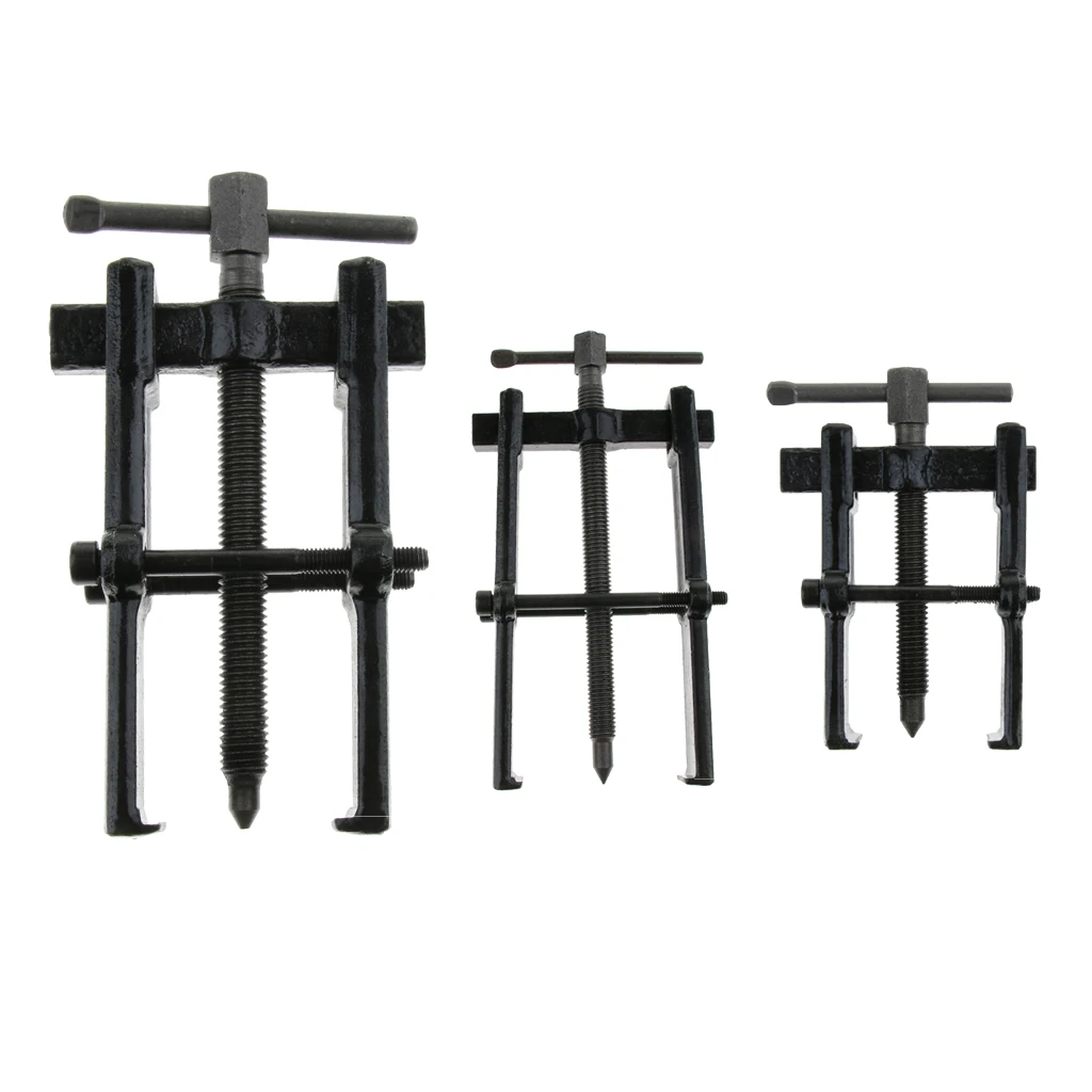 3x Universal 2 Jaw Armature Bearing Gear Puller Removal 3/4/8''in