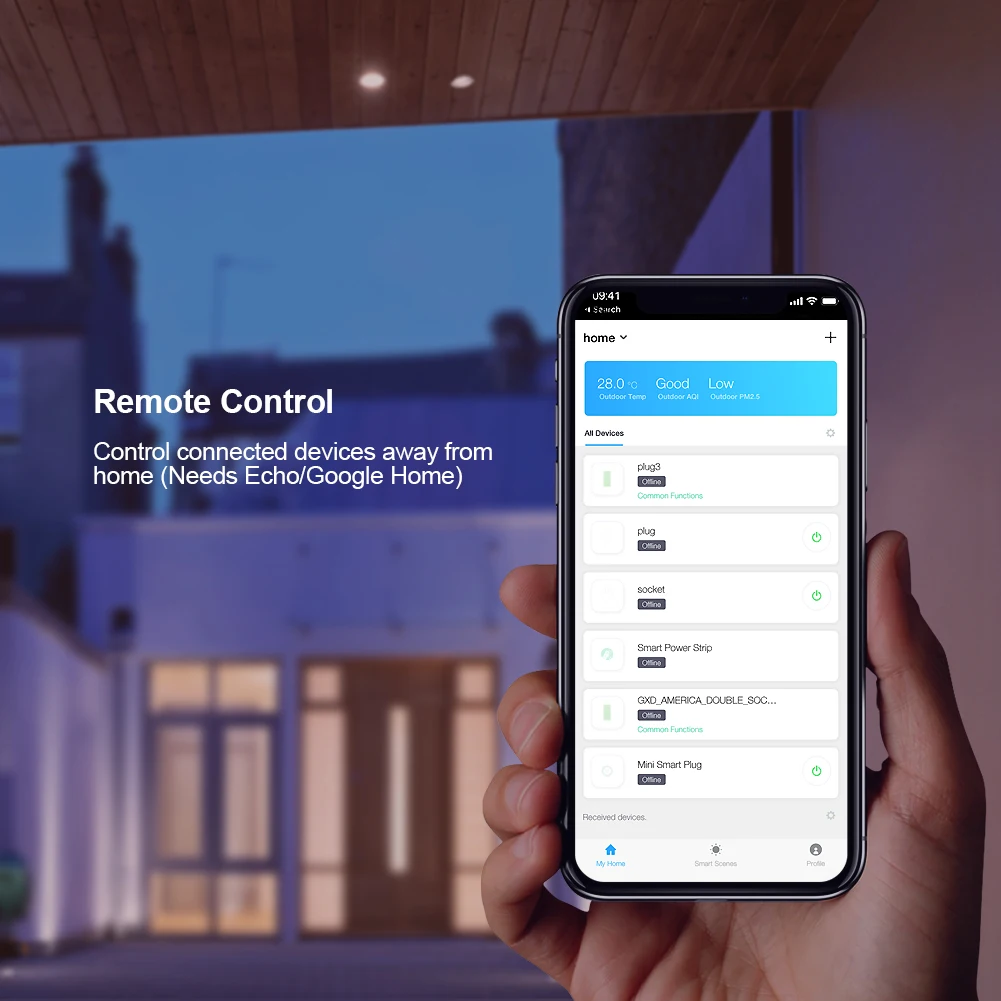 Koogeek WiFi Smart power Strip индивидуально управление led 4 розетки переменного тока 4 usb порта приложение Смарт-пульт дистанционного управления для Alexa Google Home