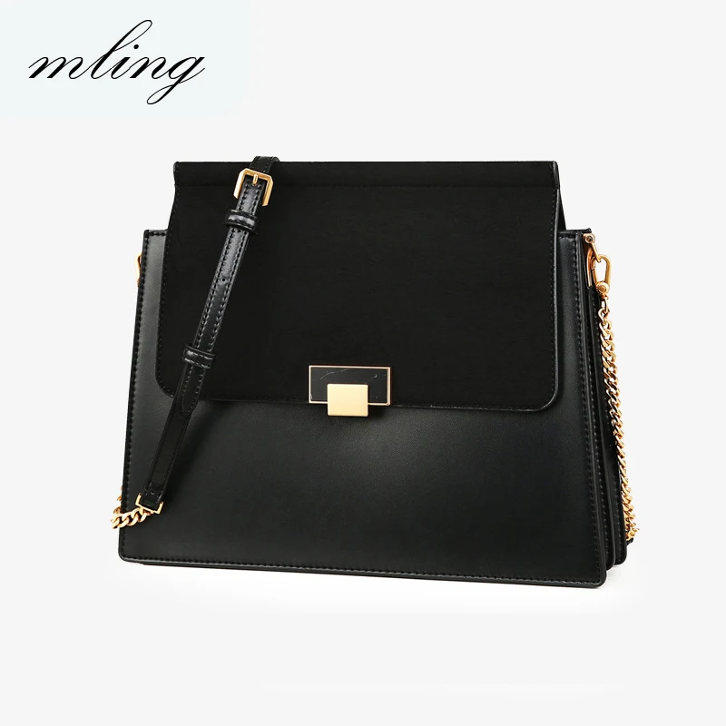 

2018 Fashion For Women Solid Chains Coverr Shoulder Bag Crossbody Bag Messenger High Capacity Bolsos Mujer De Marca Famosa
