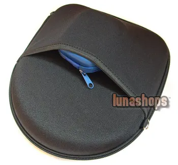 

LN001912 Headphone Headset Earphone Carrying Pouch Hard Bag Case With Pocket
