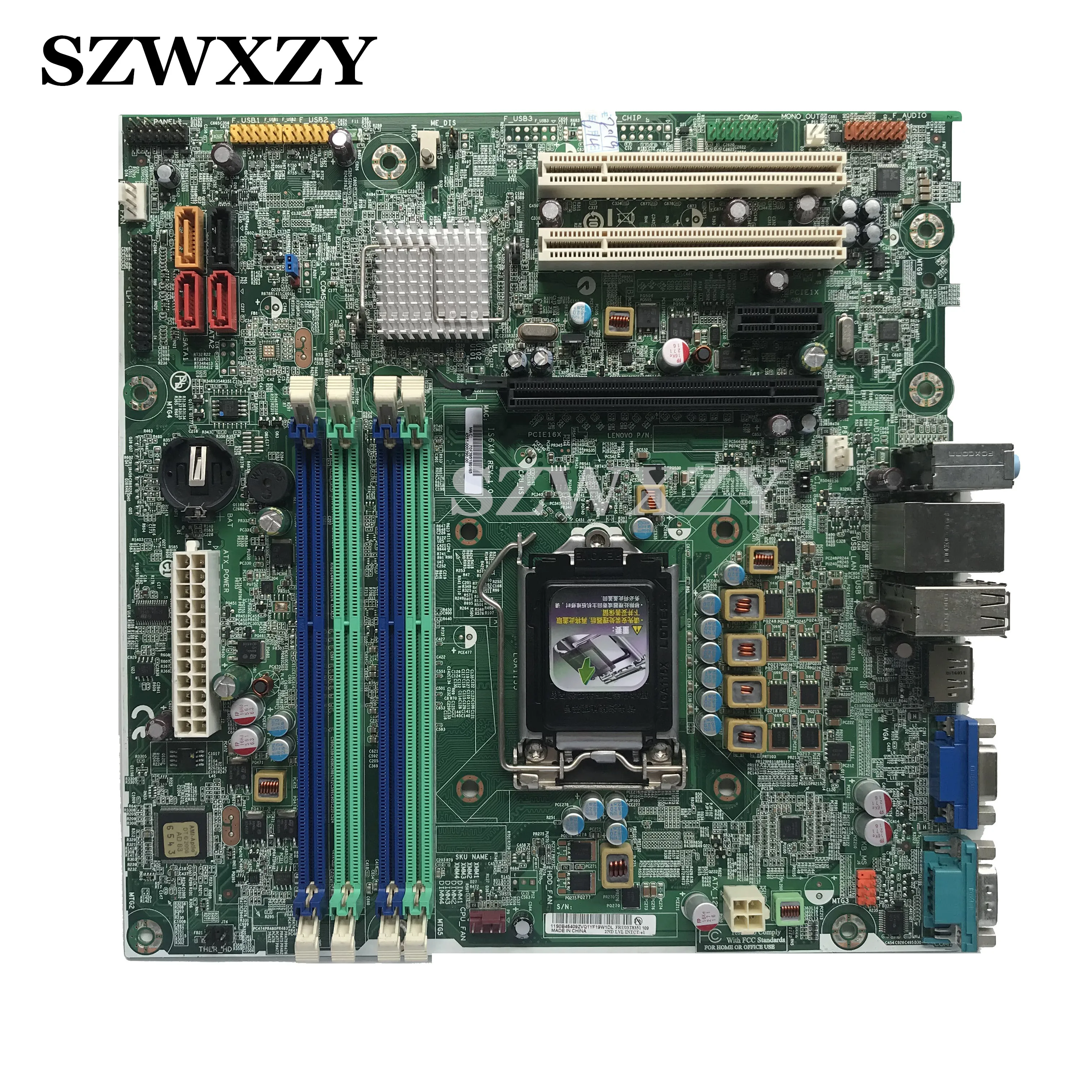 Original For Lenovo M91 M91p Desktop Motherboard FRU 03T8351 03T6560 IS6XM V1.0 Q67 LGA 1155 DDR3 | Компьютеры и офис
