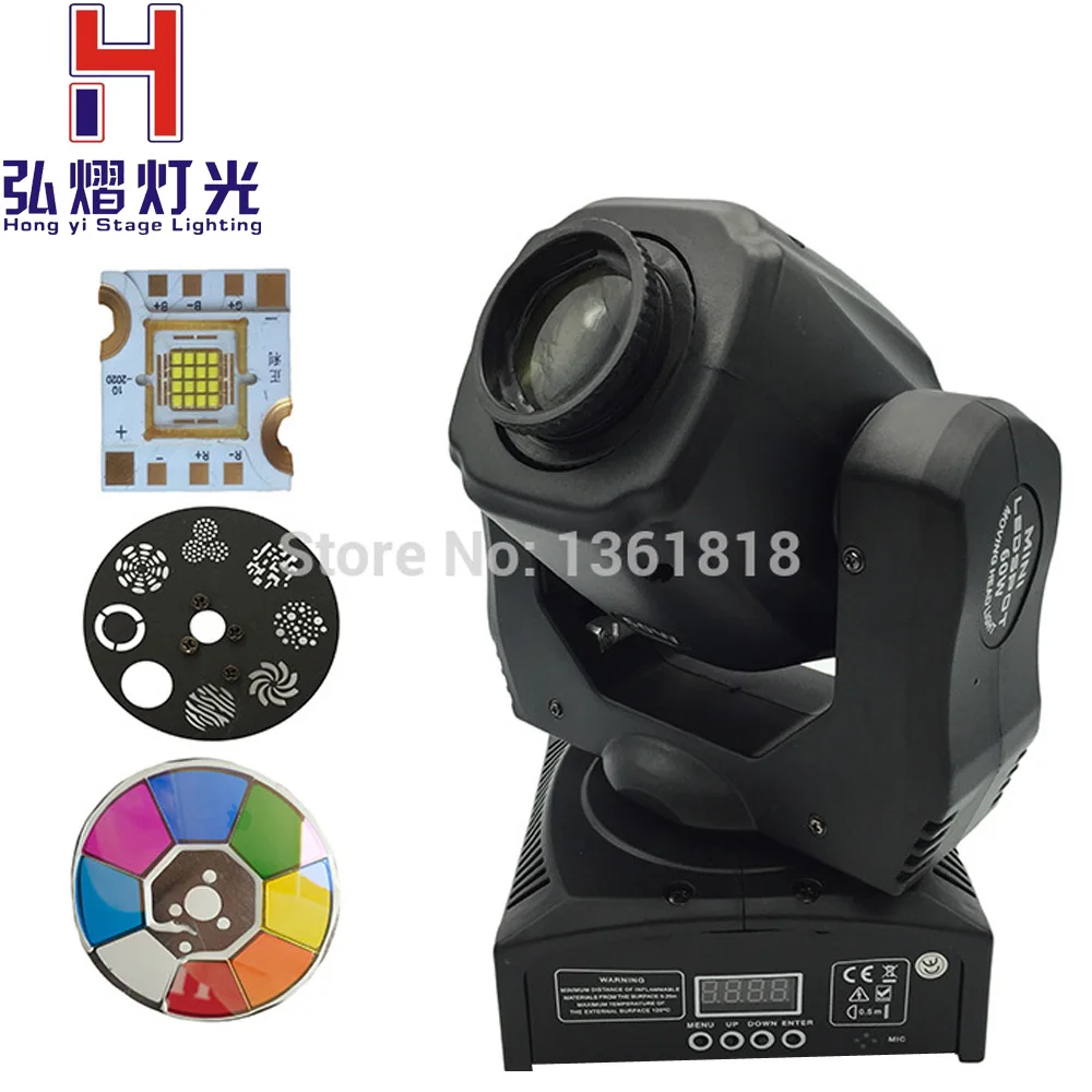 

super bright 60W mini led spot moving head light gobo moving heads lights China