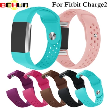 

Watch Accessories Wristband For Fitbit Charge 2 Band Replacement Bracelet Strap Heart Rate correa reloj outdoor Sport watchband