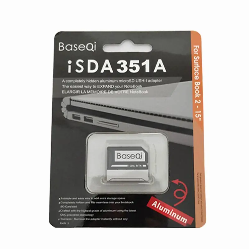 BaseQi Aluminium Für Microsoft Oberfläche Buch 2 15