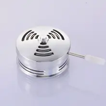 Высококачественная ветрозащитная чаша из алюминиевого сплава с угольным углем, аксессуары для воды и дыма, чаша для кальяна