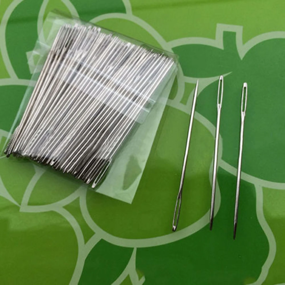 New 10pcs 5cm Large Eye Embroidery Tapestry Darning Needle Sewing Bees Crafts Tools