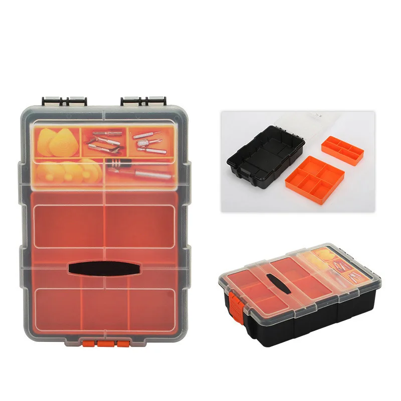 Tool Box Plastic Screwdriver Storage Case Container for Electronic Components Screw Screwdrivers GHS99