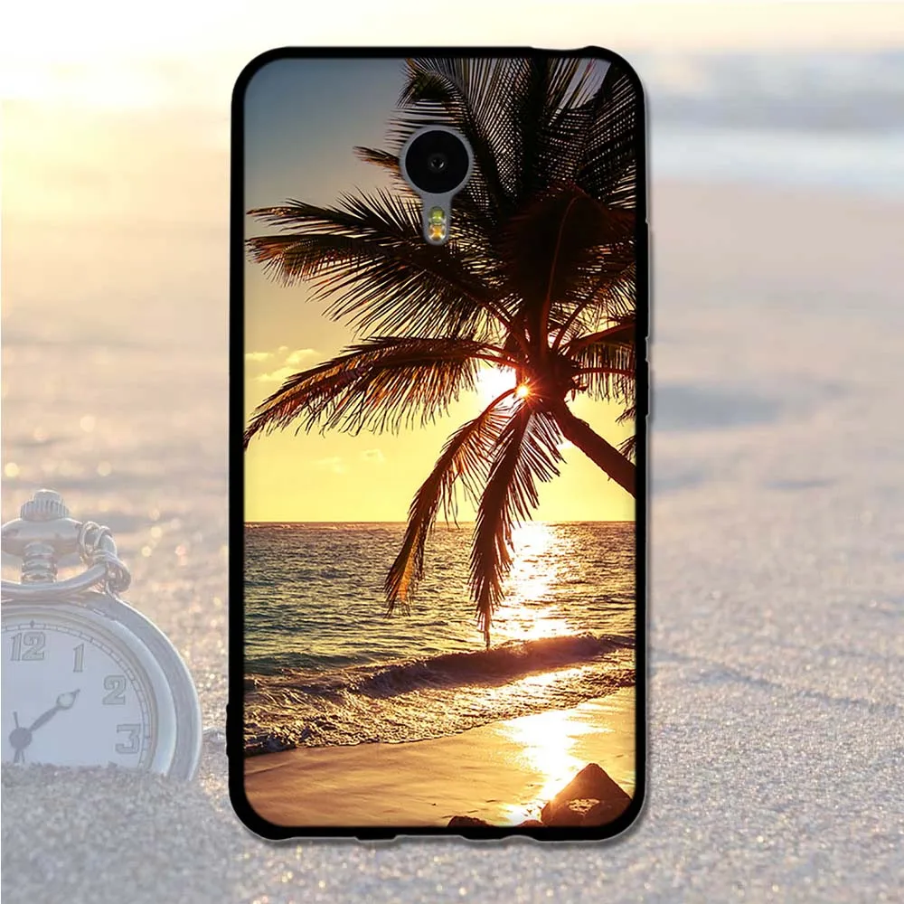 Soft TPU Case for Meizu m2 note Case 5.5 inch Paiting Art Silicon Back Cover For Meizu M2 NOTE Meilan Note 2 Phone Cases Cover