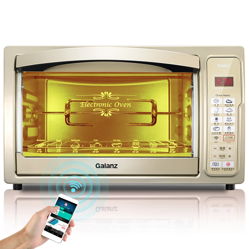 Home Baking Oven Smart Electric Stove Multifunction 30 Liters Capacity