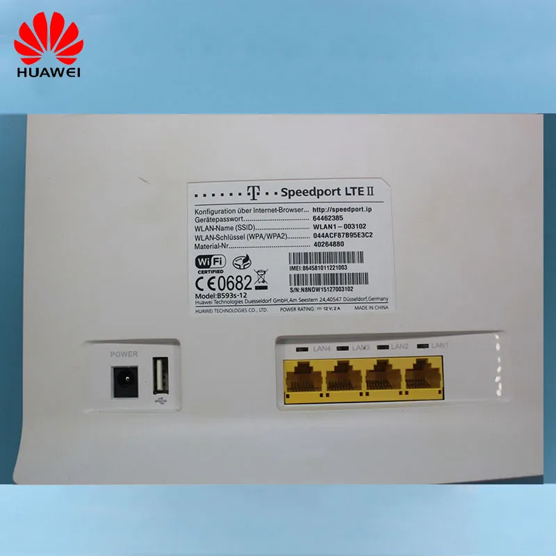 Разблокированный Huawei B593 B593s 12 B593u со встроенной антенной и без антенны шапочкой 4