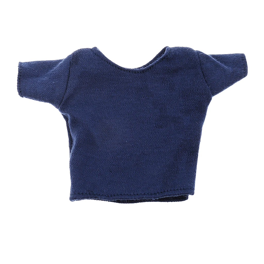 1/6 Scale Casual Wear Male Clothes T-Shirt for 12 inch Men Action Figure Body Doll Toy DIY Accessories