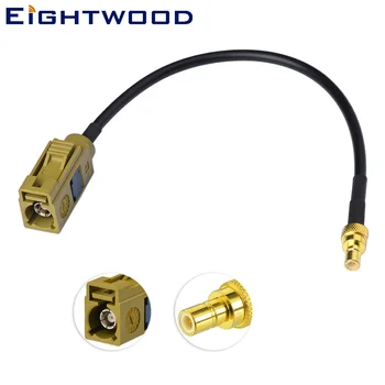 

Eightwood For XM Sirius Satellite Radio Antenna Coax Adapter Cable Fakra SMB Male to SMB Male Connector RG174 Cable 12" 30cm