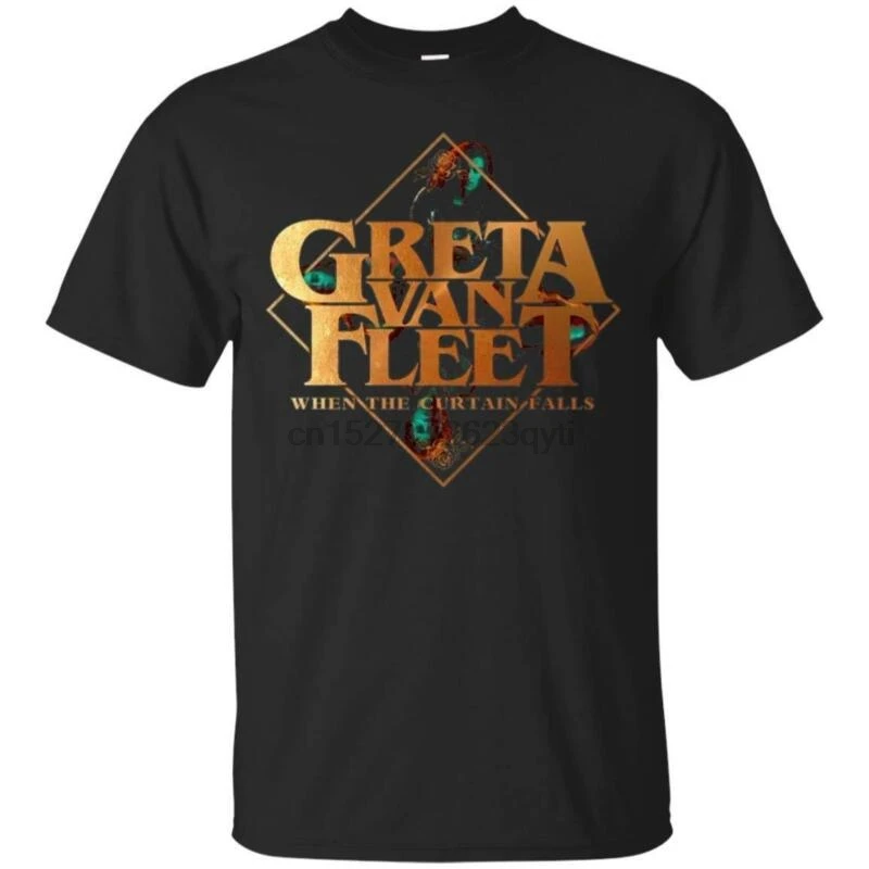 Greta Van Fleet When The Curtain Falls Shirt Size S-3XL for Greta Van Fle.....