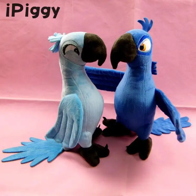 Ipiggy 30 см Оригинал Рио попугай Blu &amp Jewel мультфильм мягкие детские Куклы Бесплатная