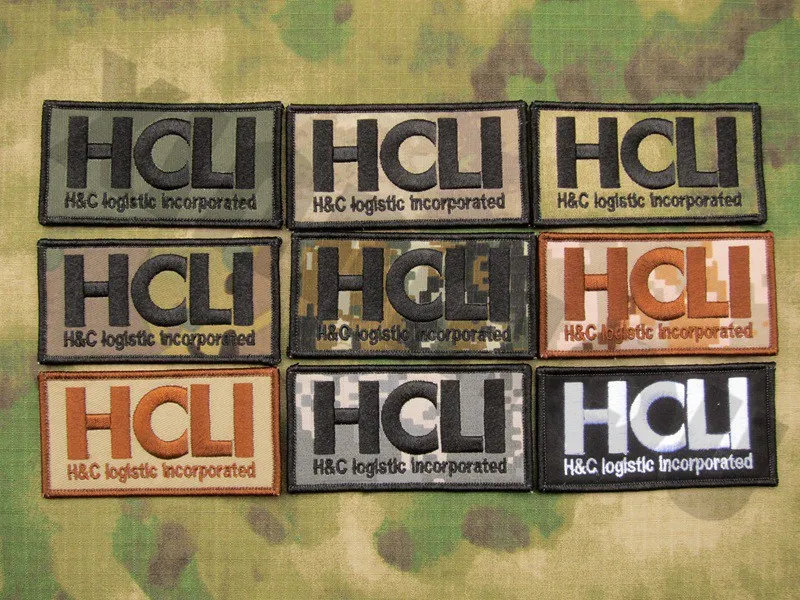 

Embroidery patch Jormungand HCLI H&C Logistic Incorporated Hook on