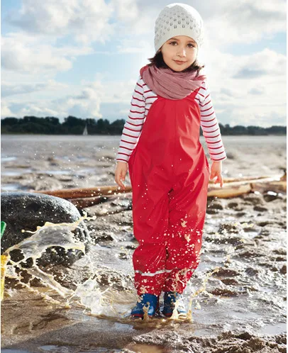 New Childrens Waterproof Rain Ski Pants For 1 7Yrs Girls