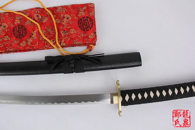 Меч фантазии из настоящей углеродистой стали Sephiroth Masumane Samurai Katana, Рождественский декоративный реквизит для косплея, не острый