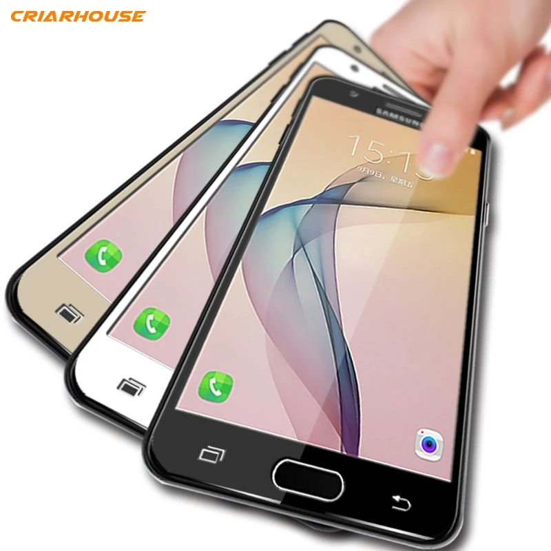 

2.5D Full Coverage Tempered Glass For Samsung Galaxy Grand Prime Plus Protect Screens J7PRIME J5PRIME G610 G570
