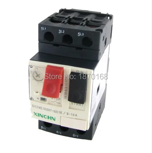 

GV2-ME/DZX7-25 9-14A 18A 25A 32A 10A 6A 3P Pole Thermal Magnetic Motor Protection Circuit Breaker MPCB