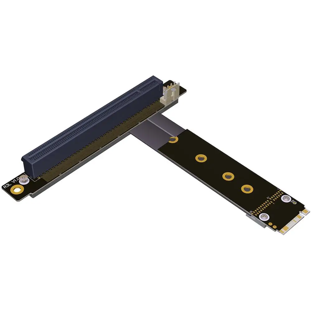 32G/bps PCI e 16x до M2 M.2 для NVMe Key M 2230 2242 2260 2280 Riser Card Gen3.0 кабель PCIe x16 удлинитель с кабелем