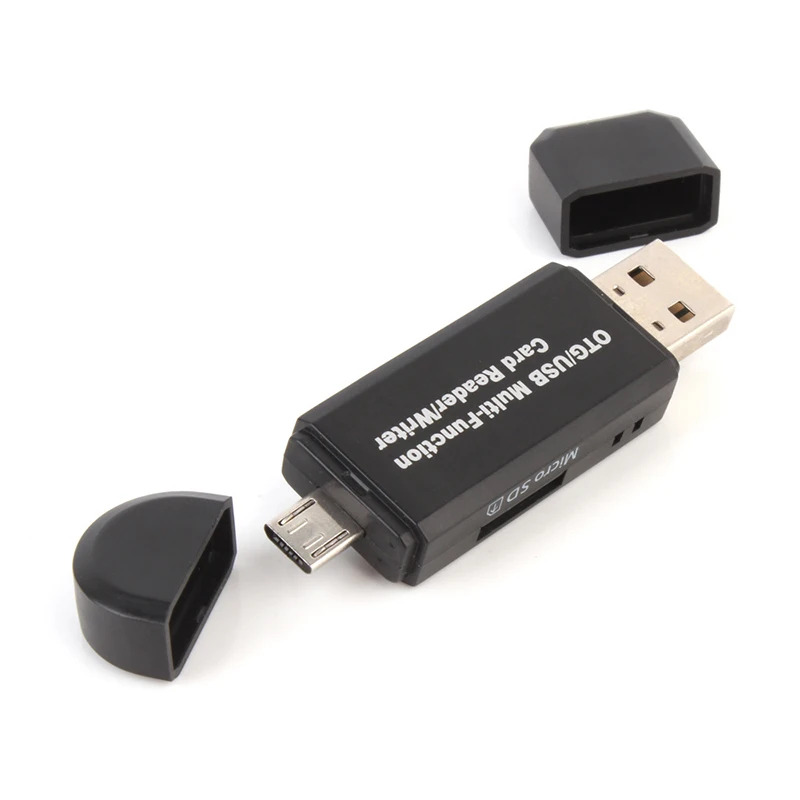 Centechi Micro USB OTG к USB 2,0 адаптер SD Card Reader для Android телефон планшетный ПК