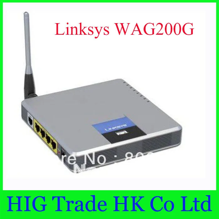 Linksys Wireless G ADSL 2 Gateway Modem Router WAG200G, Retail
