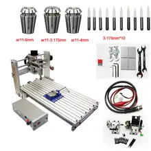 DIY CNC router 3060 metal mini cnc milling machine for pcb carving