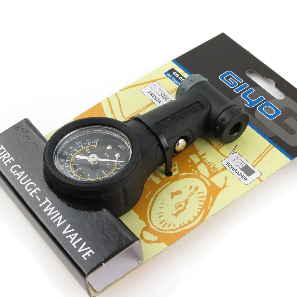 GIYO GG-05 двухклапанный датчик давления в шинах для велосипедного ...
