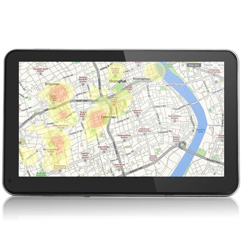 7 дюймовый автомобильный GPS навигатор fm передатчик Bluetooth видео MP3 плеер встроенный