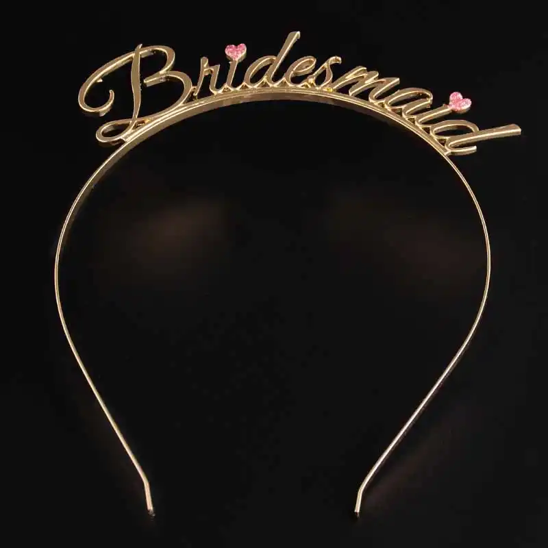 Bachelorette Sparkle tiara Hen Party Crown Bride to Be Bridal Shower Supply 9 HL