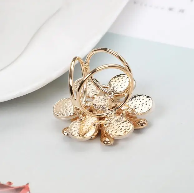 Женская Брошь в виде цветка с кристаллами и опалом|scarf clip|scarf brooch pinscarf |