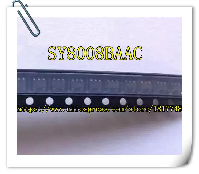 

Free Shipping 20pcs/lot SY8008BAAC SY8008B SY8008 AB PWM Synchronous decompression DC-DC SOT23-5