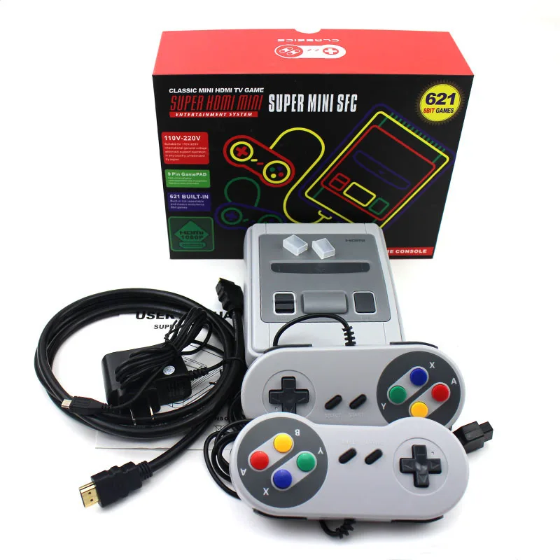 

New 620/621 Games Childhood Retro Mini Classic 4K TV AV/HDMI 8 Bit Video Game Console Handheld Gaming Player Christmas good Gift