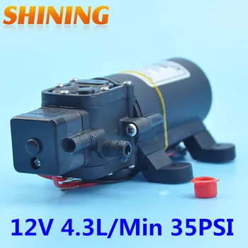 

DC 12V 60W Car Washing Micro High Pressure Diaphragm Pump, Metering Spraying Water Pump, Boat RV Pump