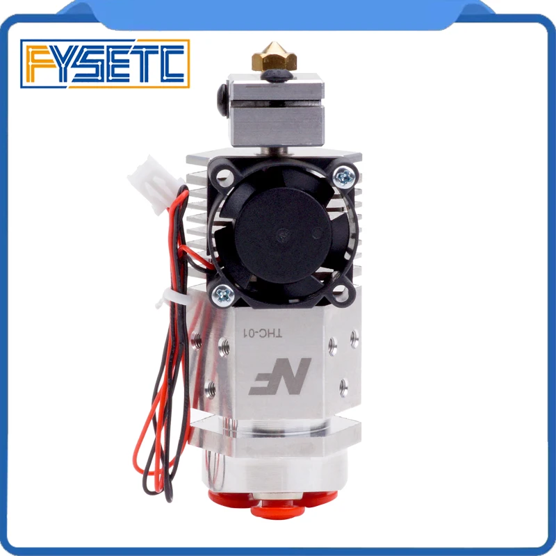 Детали для 3D принтера NF THC 01 Hotend Kit 3 в 1 out многоцветный трехцветный s образный