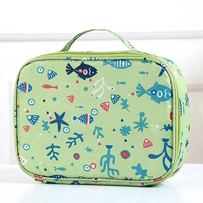 Женская косметичка водонепроницаемый Органайзер портативная макияжная сумка для путешествий косметичка для мытья большой емкости косметическая - Цвет: A7