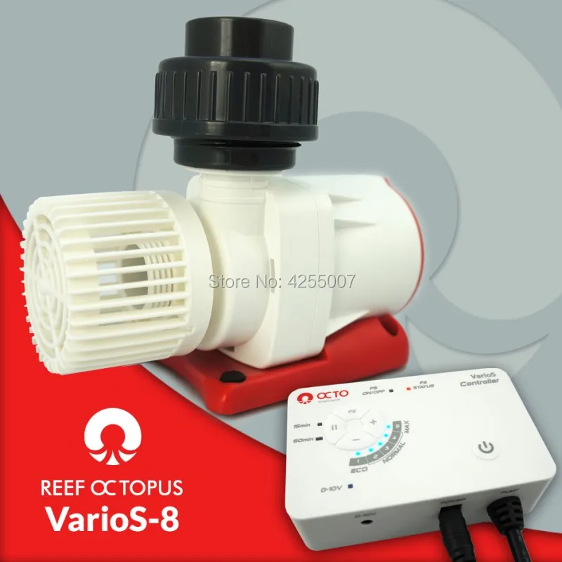 

REEF OCTOPUS OCTO VARIOS 8 DC 36V/98W CONTROLLABLE DC CIRCULATION PUMP FOR AQUARIUMS AQUATIC POND Authorized Dealer